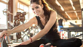 Fully equipped fitness studio